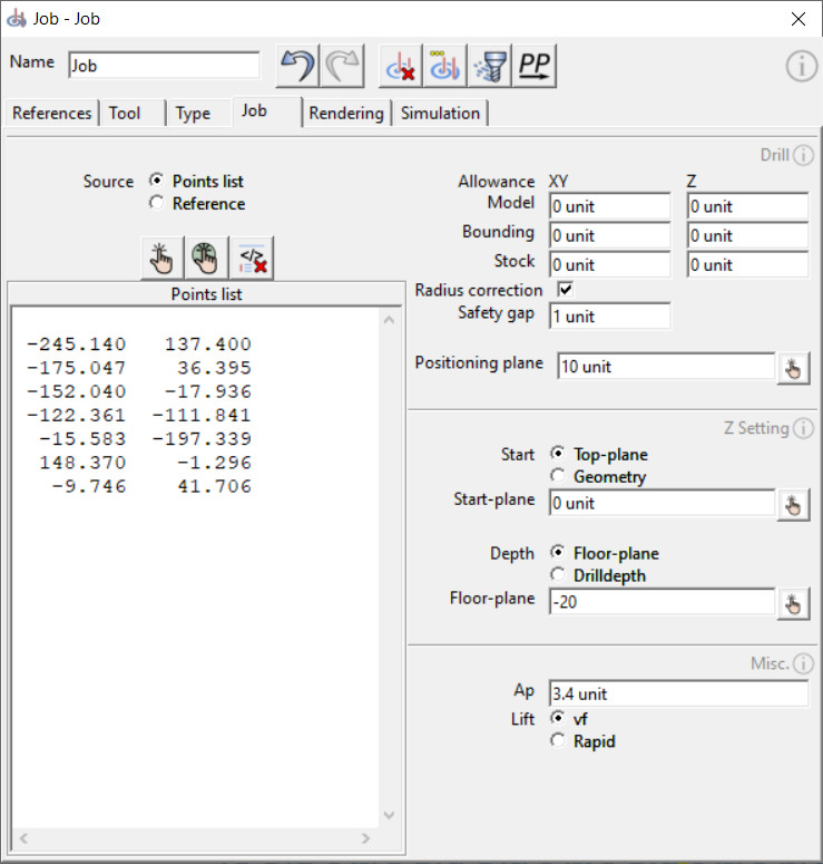 Toolreference